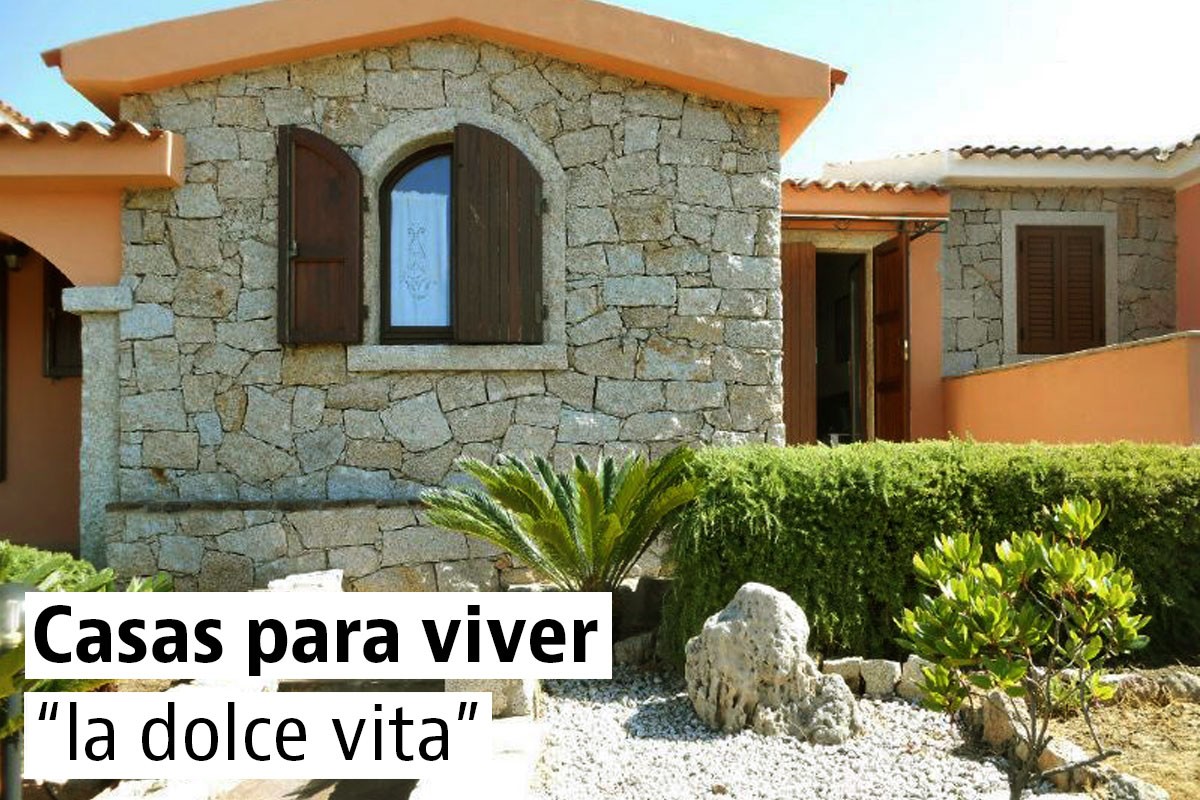 Casas para viver la dolce vita