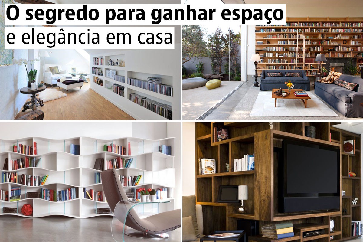 Ideias de decoração: A importância de ter uma boa estante 