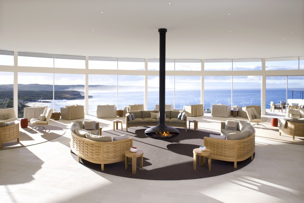 Southern Ocean Lounge: Resort de luxo numa ilha australiana com o mar como pano de fundo