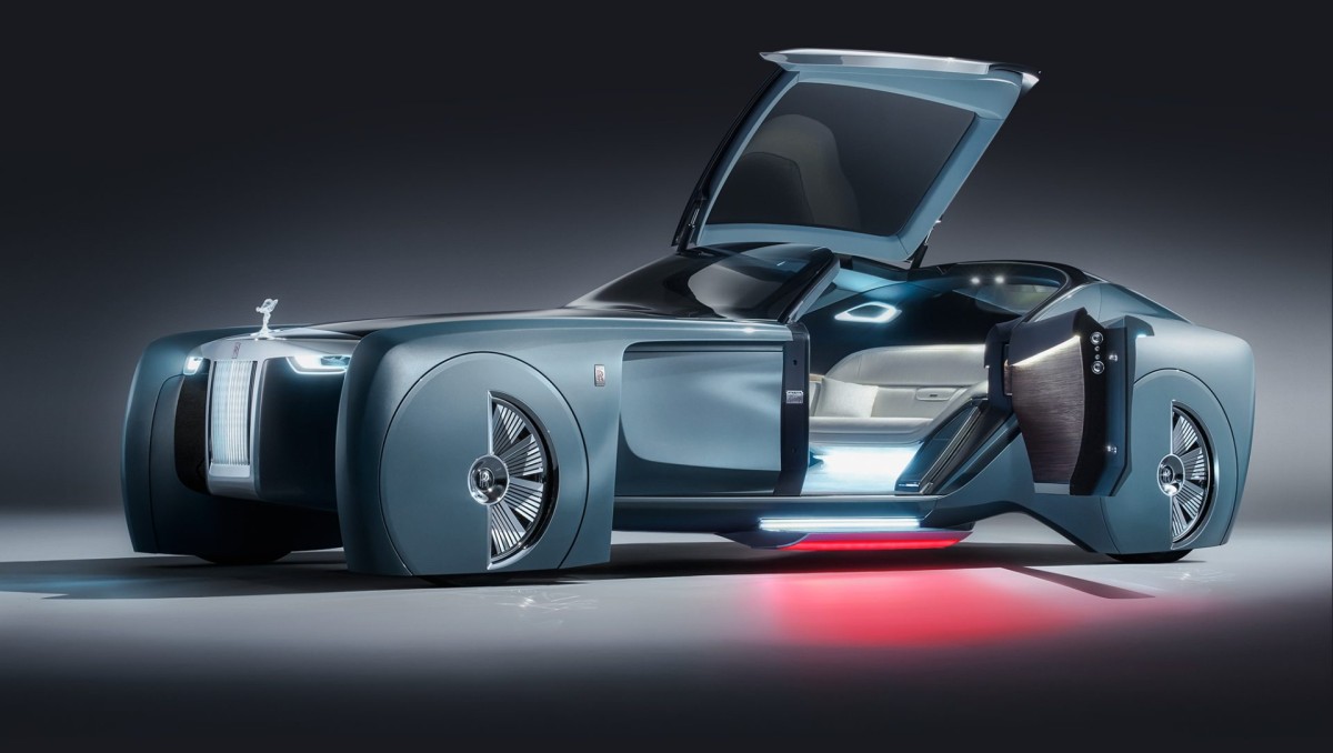 Andar num carro (Rolls-Royce) sem condutor? Sim, dentro de 25 anos