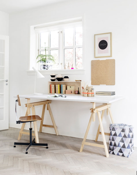 Ideias de decoração: Como preparar a casa para ser também o teu local de trabalho