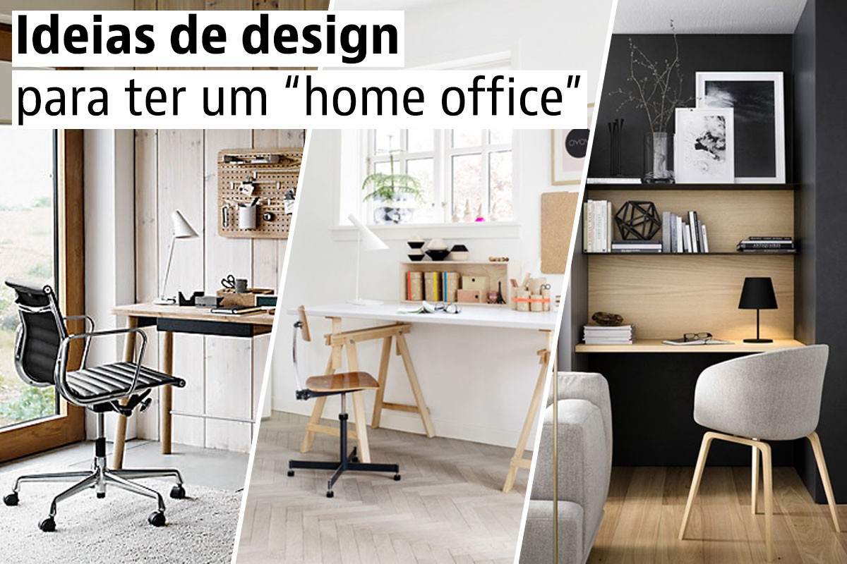 Ideias de decoração: Como preparar a casa para ser também o teu local de trabalho