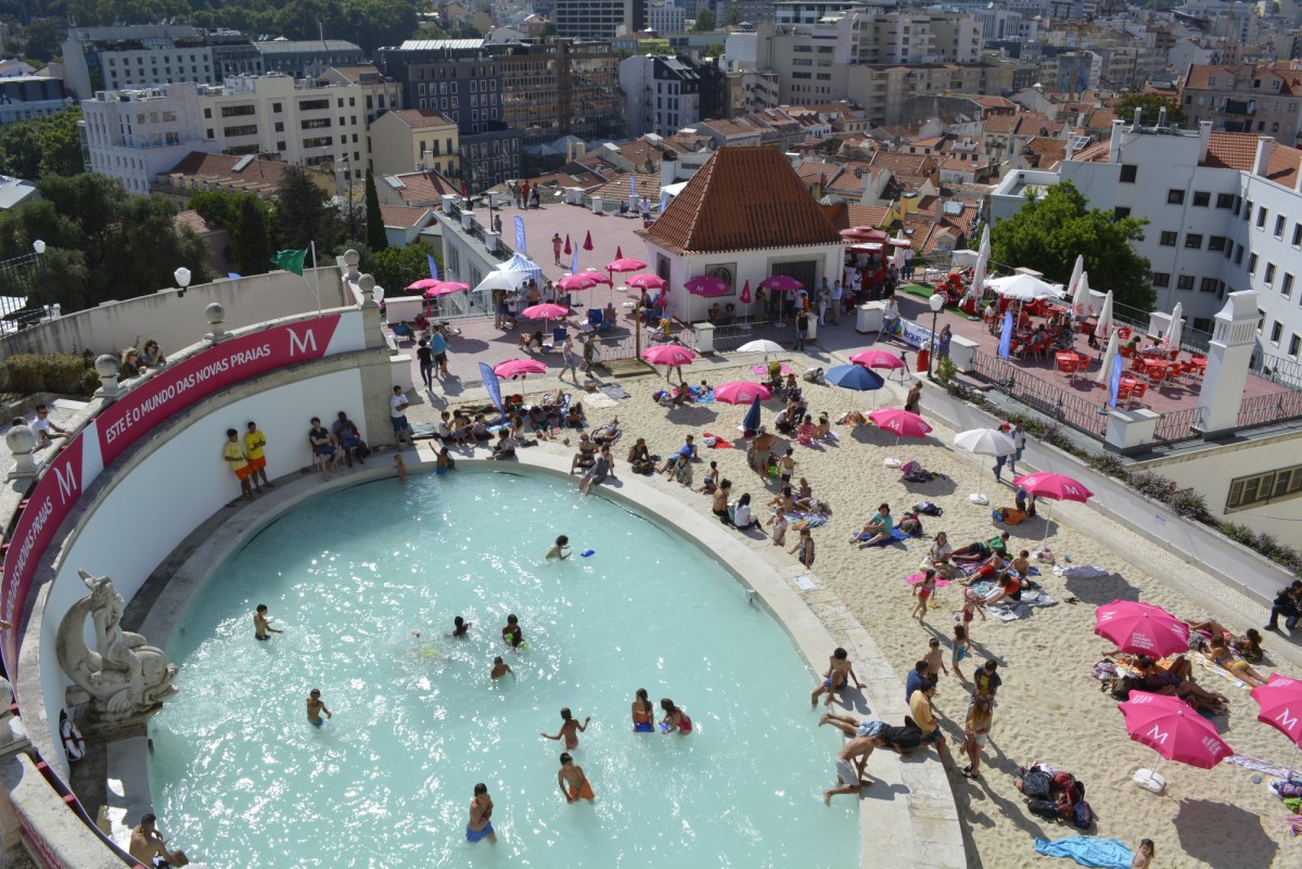 Praia urbana do Jardim do Torel encerrada este ano