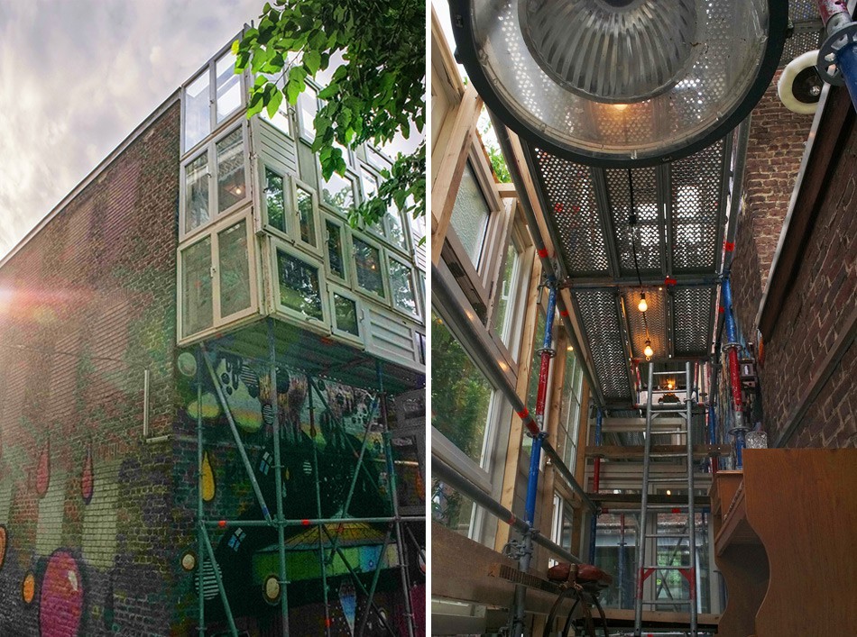 Quem disse que são feios? 10 engenhosos usos de andaimes que desmentem a sua má fama