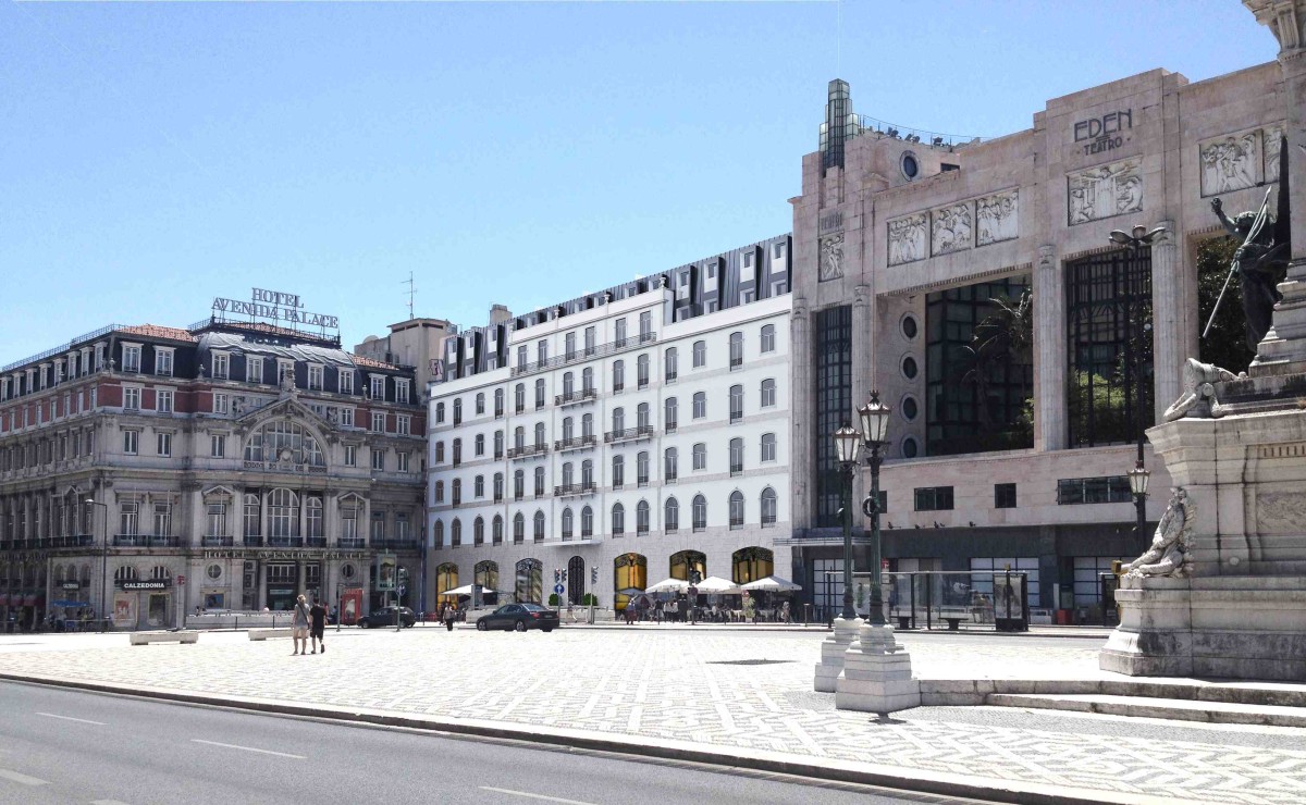 Vão nascer 46 casas de luxo para turistas nos Restauradores (Lisboa) 