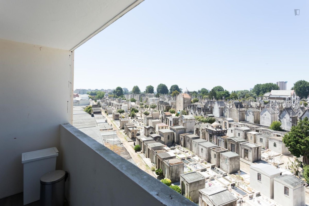 Uma casa com vista: quanto pagarias por viver em frente a um cemitério?