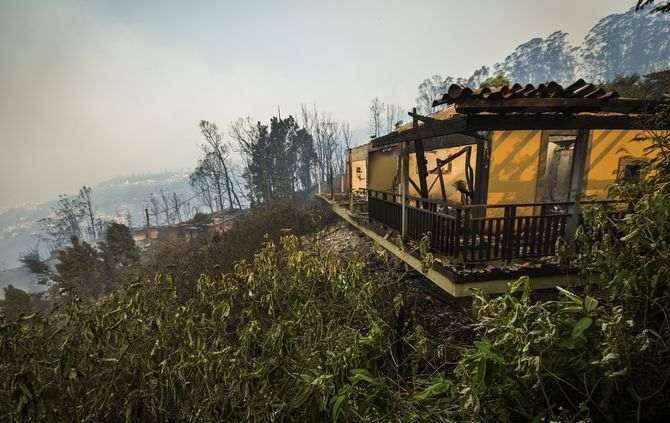 Choupana Hills. O antes e depois do hotel de luxo da Madeira consumido pelas chamas 