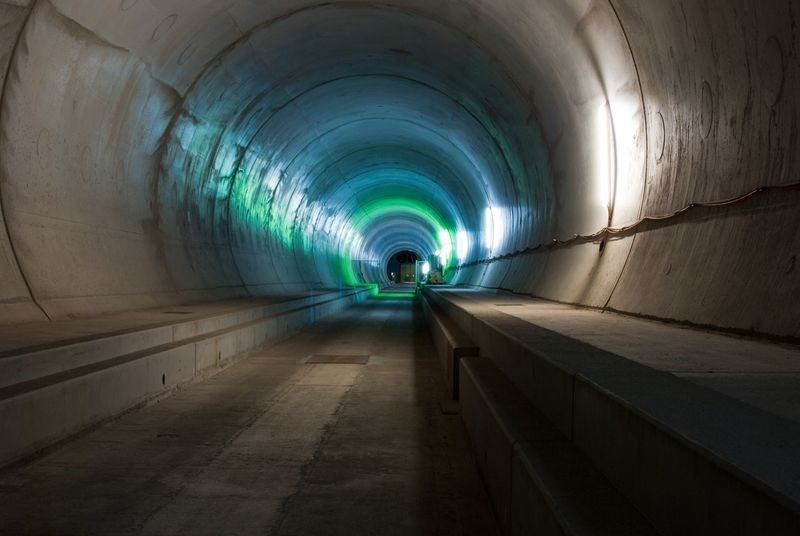 Assim é o Gottardo, o maior túnel ferroviário do mundo
