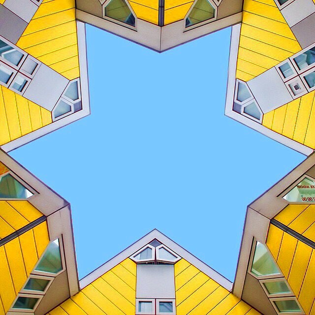O “caçador de cores” anda pela Europa a fotografar as fachadas mais atrativas