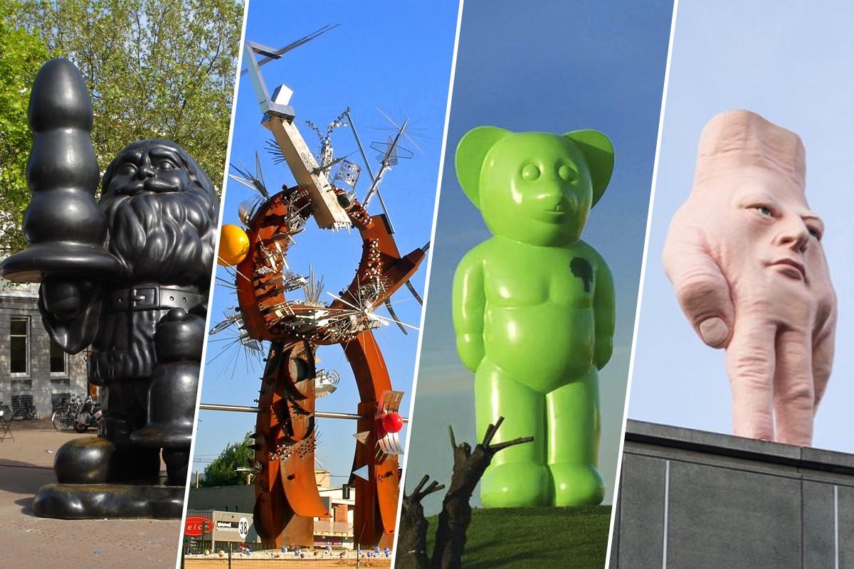 Estas são algumas das esculturas mais feias do mundo... 