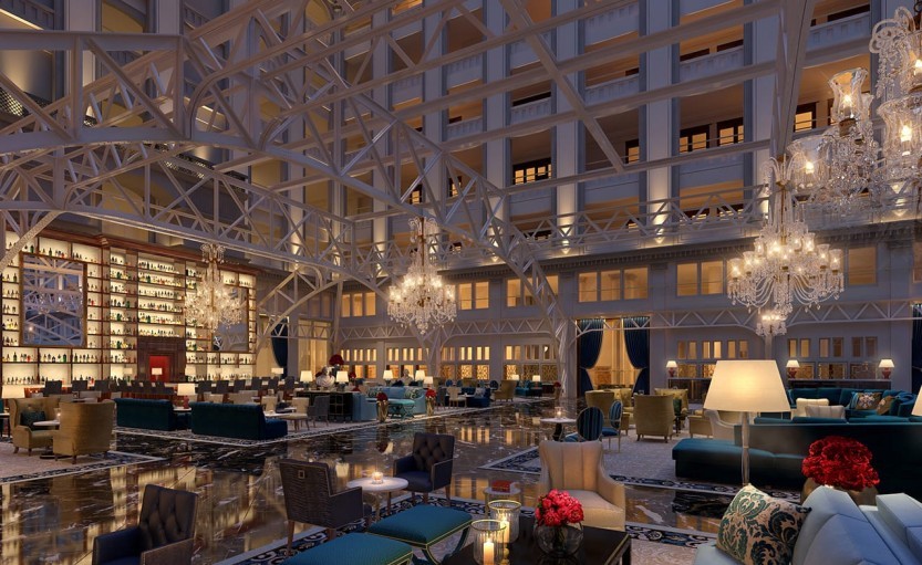 O interior do Trump Internacional Hotel Imagem do Trump Internacional Hotel