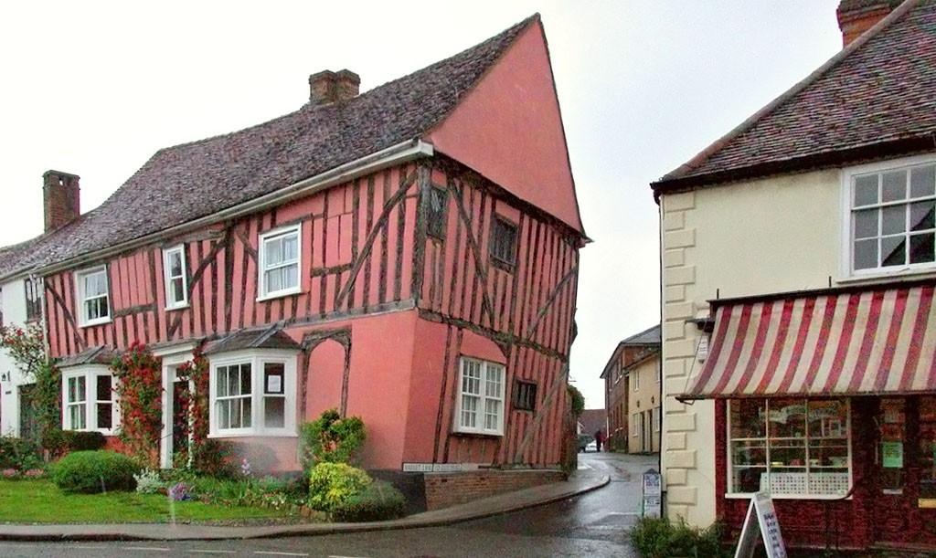 O perigoso encanto de Lavenham, a localidade das “casas tortas”