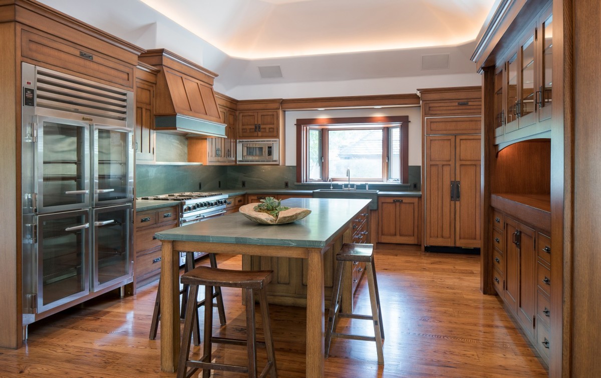 A (moderna) cozinha bruce_willis_estate_cengel_volkers_sun_valley_photo_3