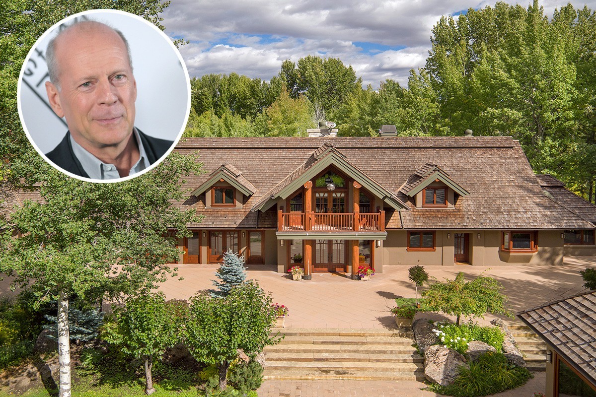 Bruce Willis vende quinta no Idaho com desconto: custa agora 5,8 milhões de euros 