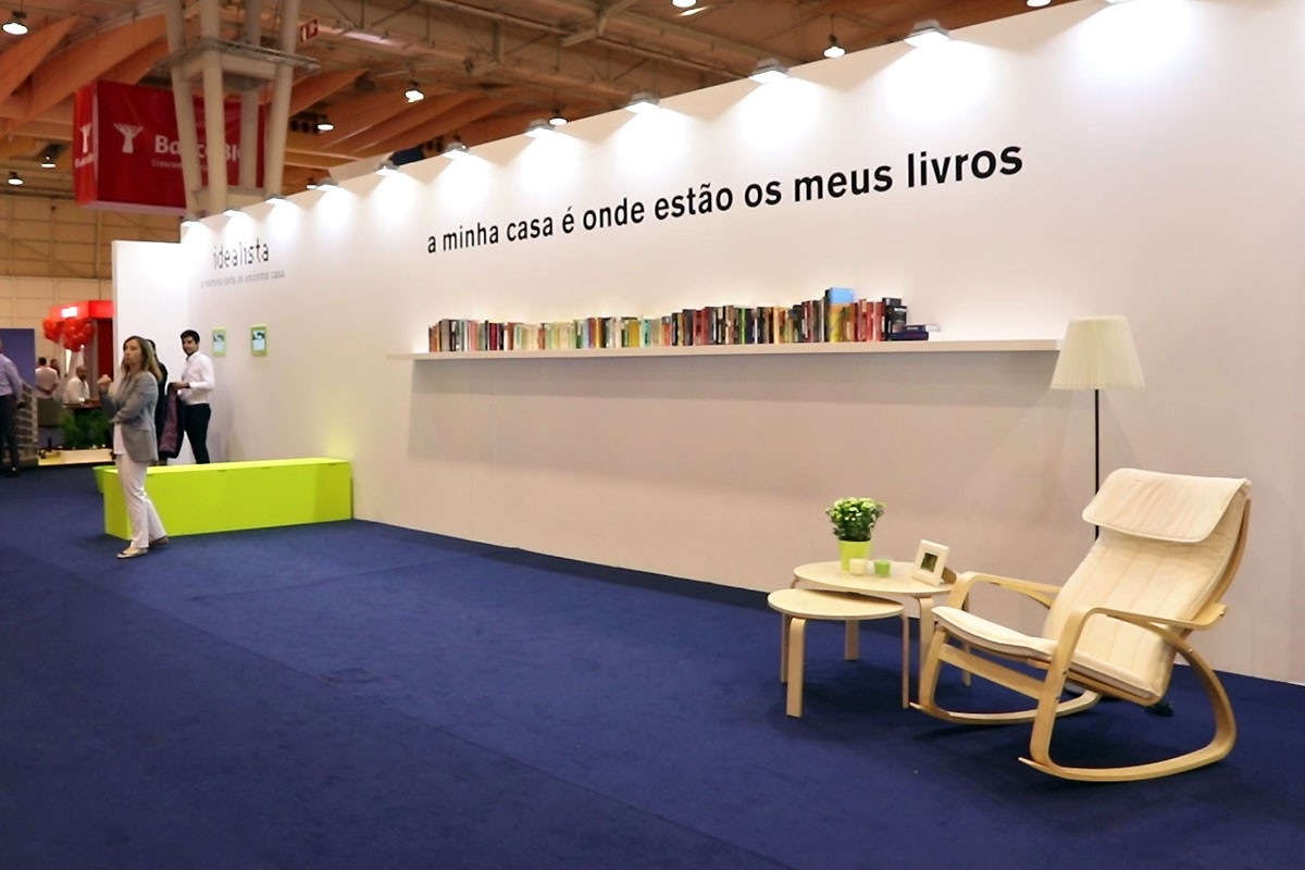 Assim está o idealista na maior feira imobiliária do país