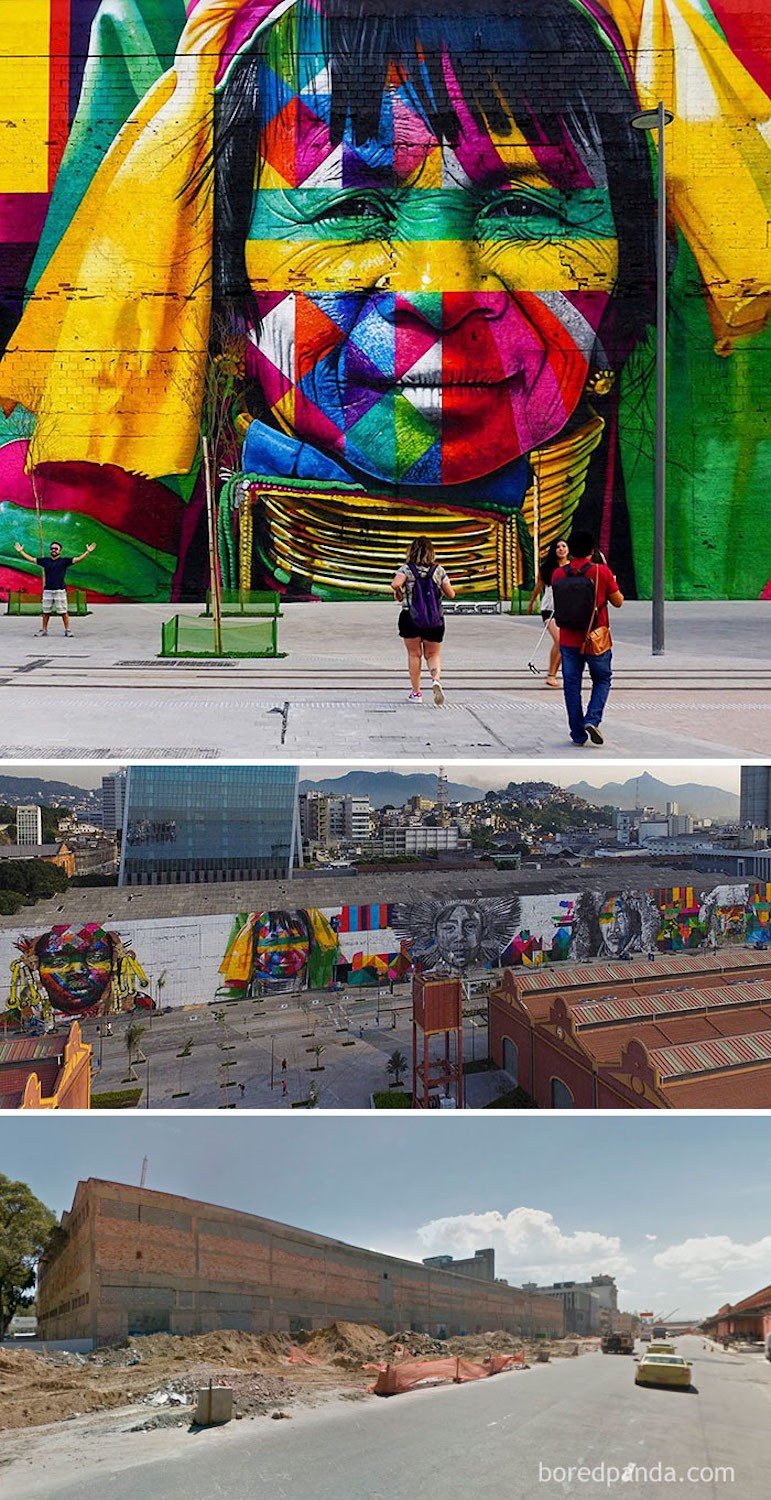 The Ethnicities, o maior mural dos Jogos Olímpicos: Rio De Janeiro, Brasil 18