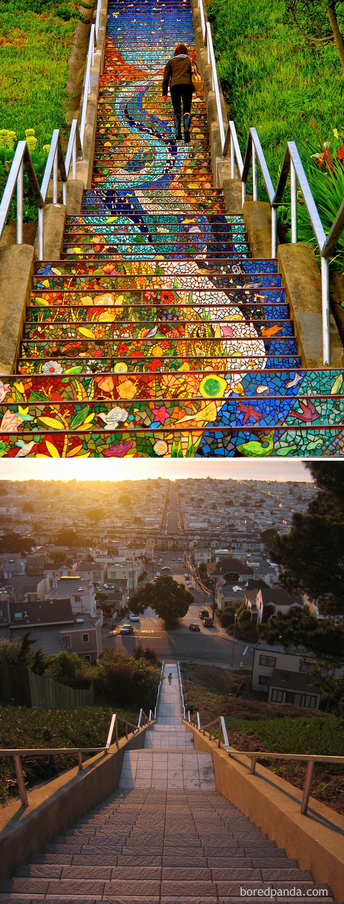 16th Avenue Tiled Steps: São Francisco, EUA 19