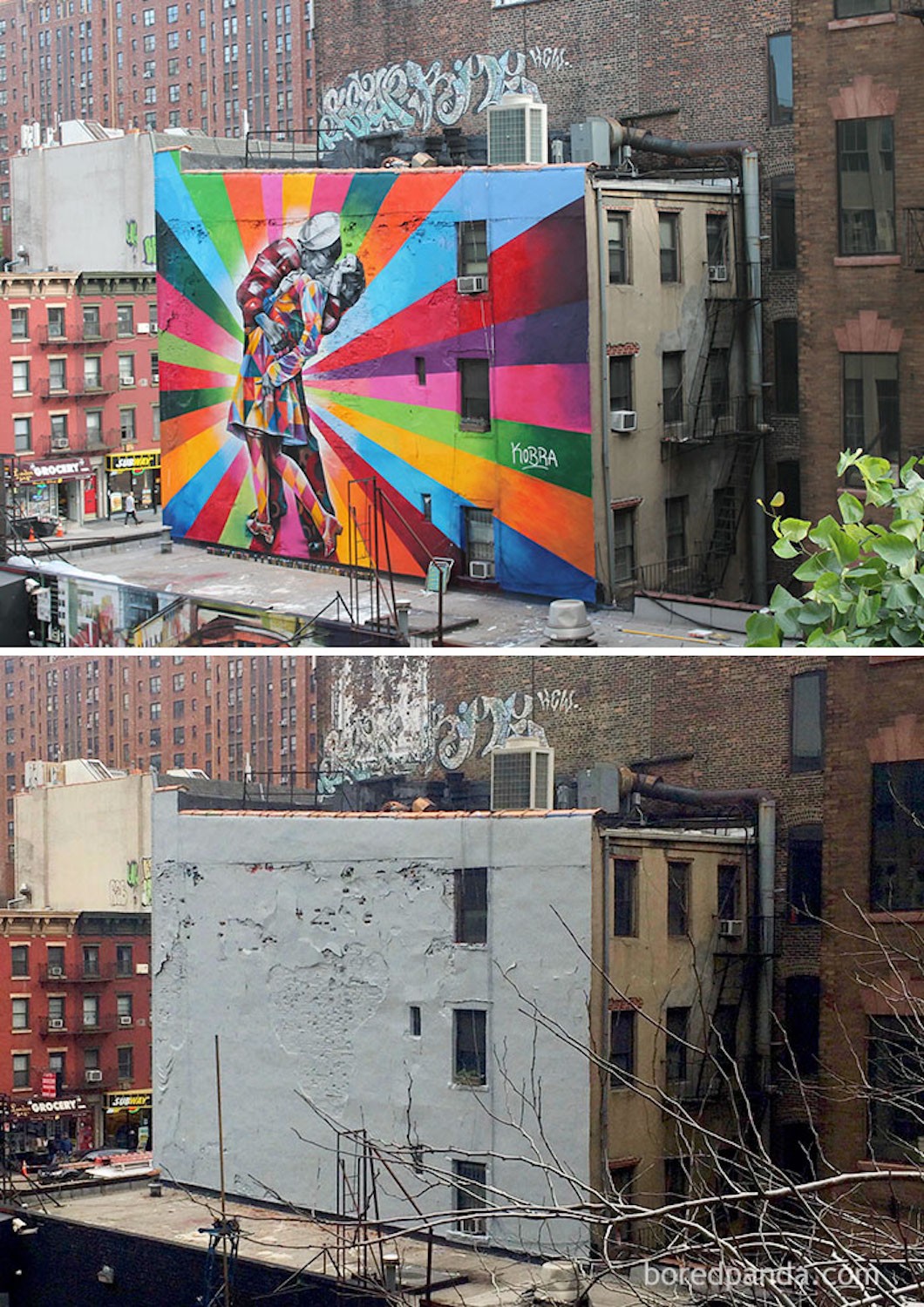 The Kiss Mural: Chelsea, Nova Iorque, EUA 4