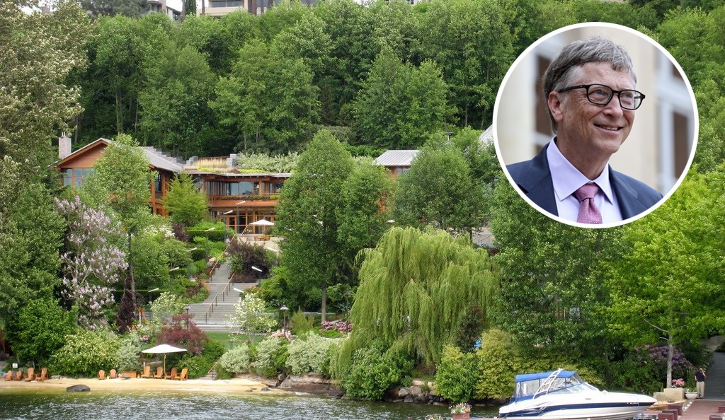 Assim é a casa em Washington do homem mais rico do mundo, Bill Gates 