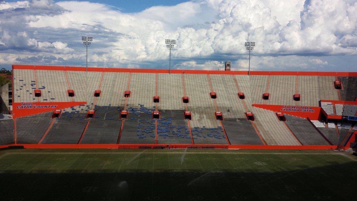 Estádio de futebol americano da Universidade de Florida (EUA) 11
