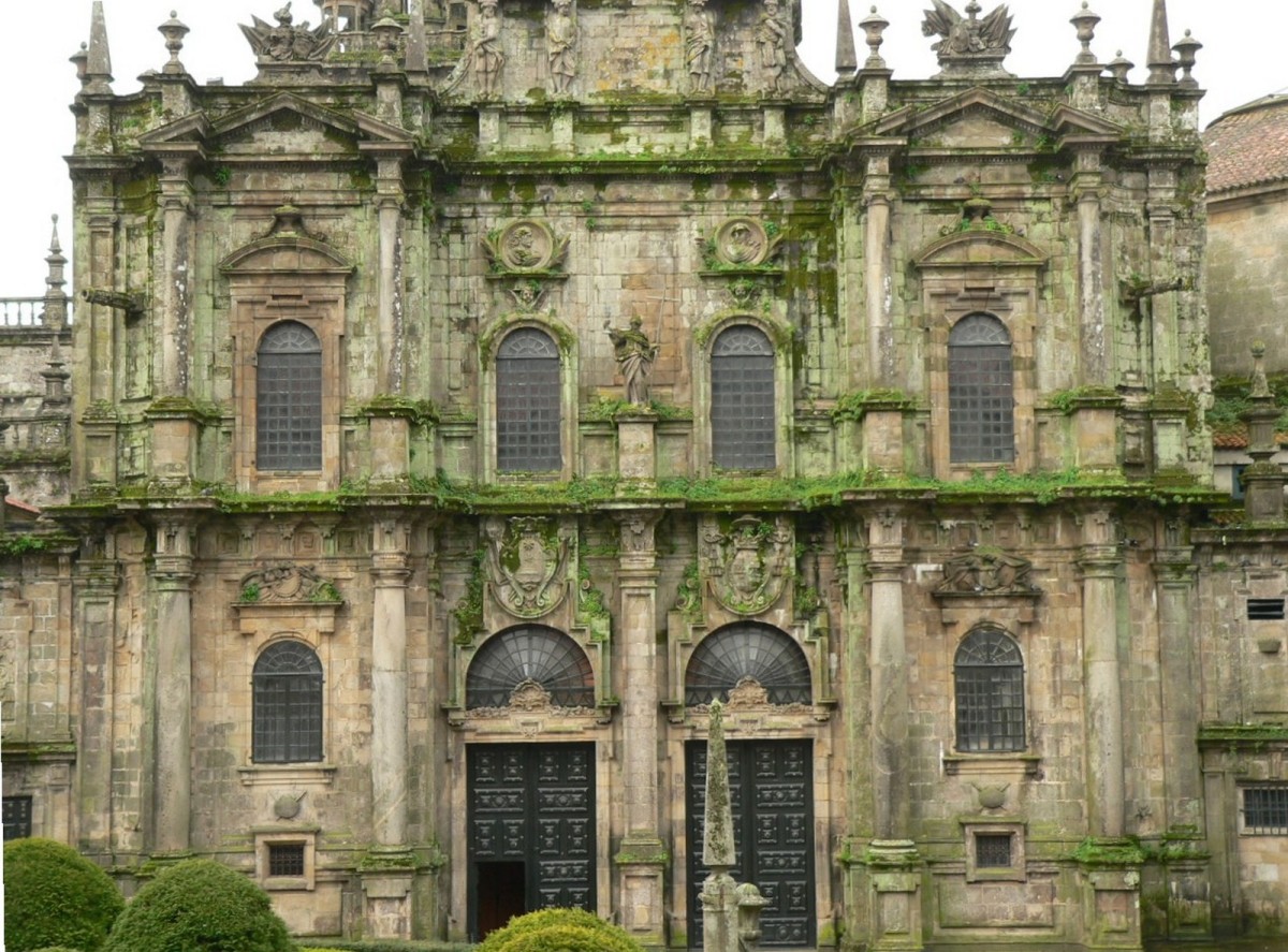Fachada da Catedral de Santiago de Compostela (Espanha) 2