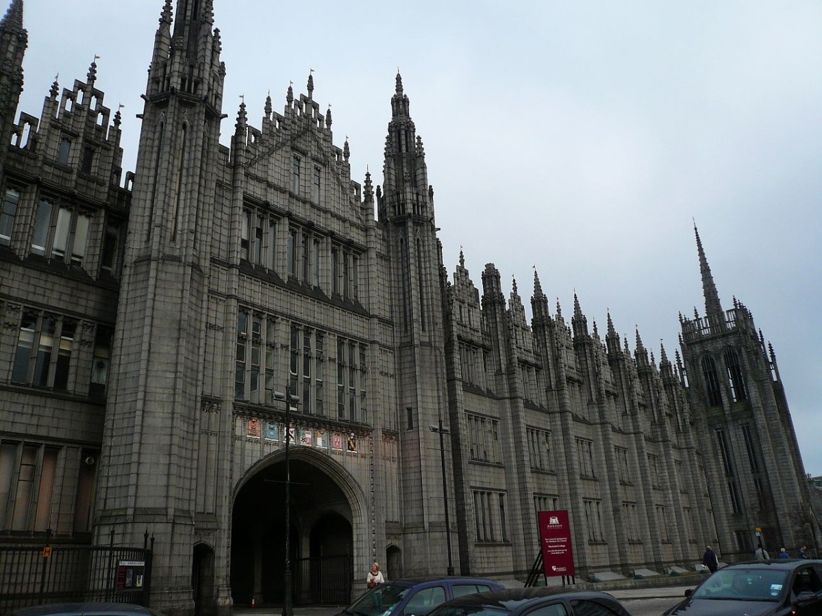 Marischal College em Aberdeen (Escócia) 6