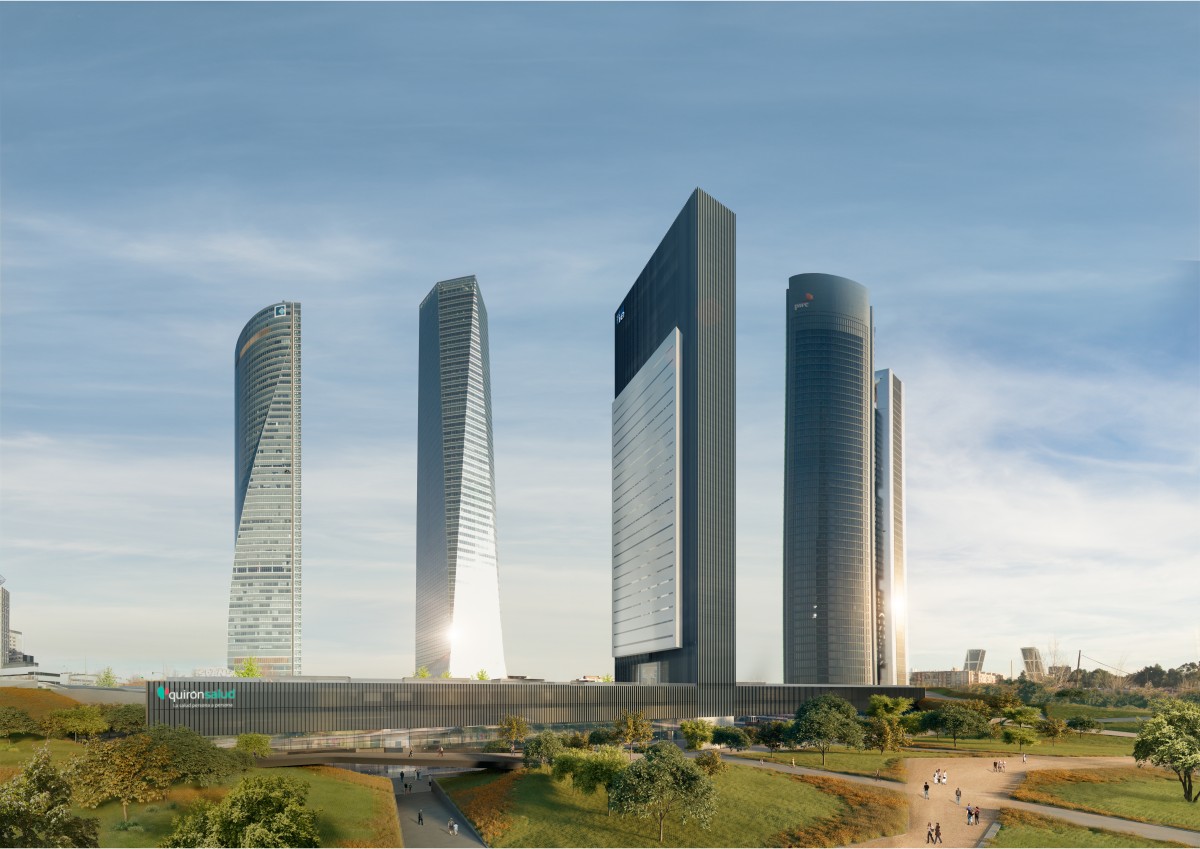 Assim será Caleido, a quinta torre de Madrid 