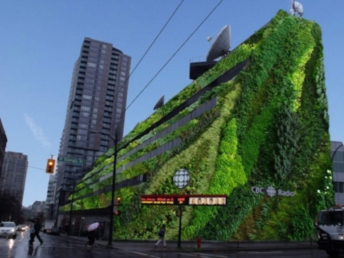 Edifício CBC Radio (Vancouver, Canadá) 11 edifícios que queriam ser árvores
