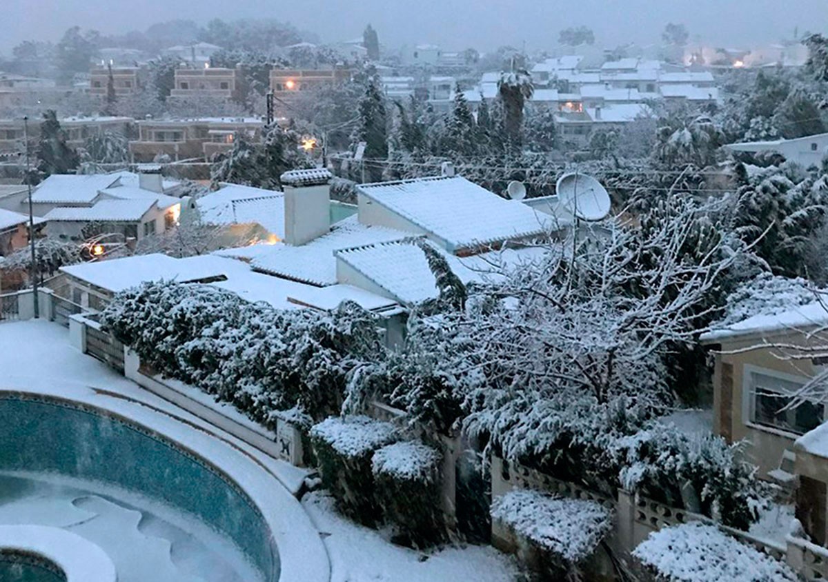 Os "estragos" que a vaga de frio da Península Ibérica já fez em Espanha