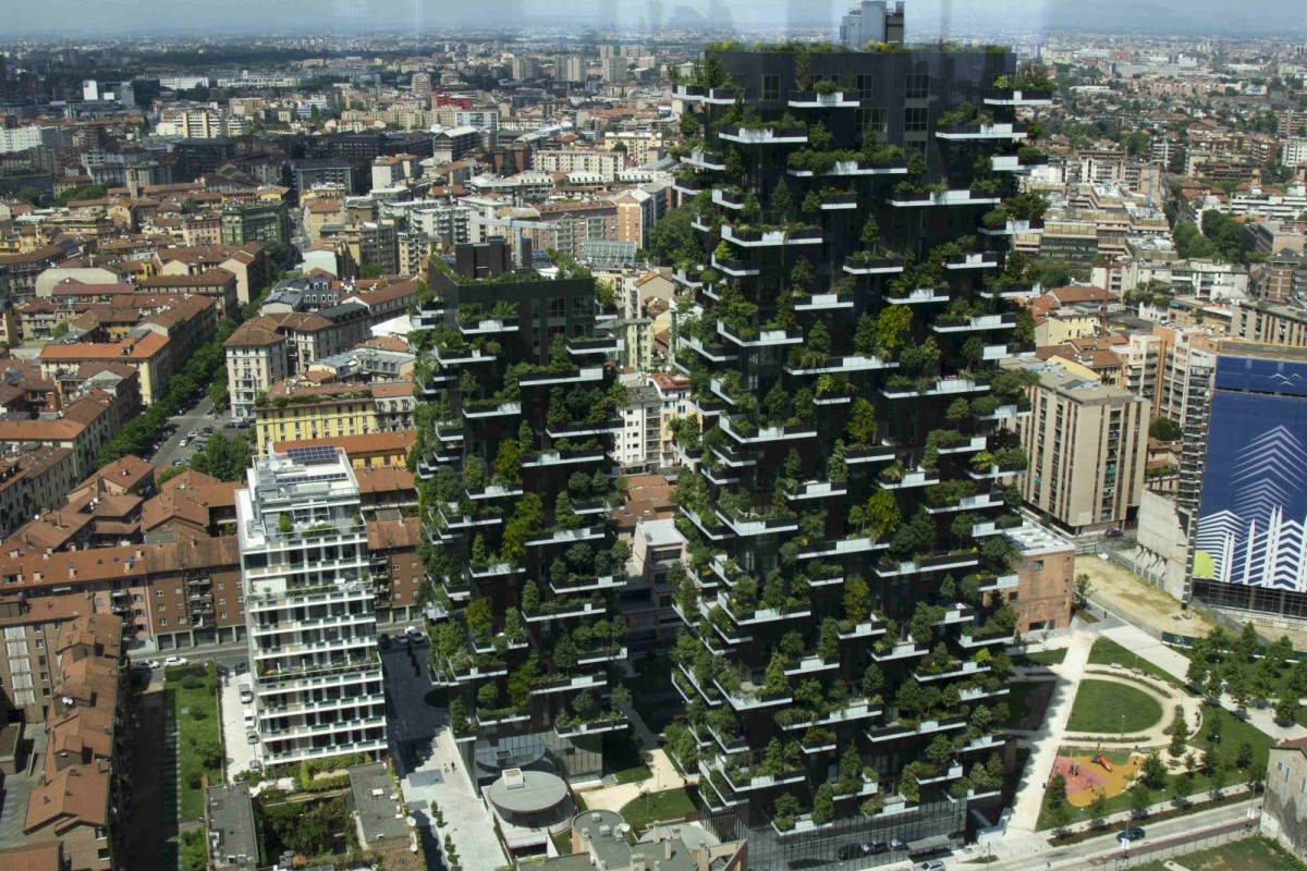 Floresta vertical (Milão, Itália) 11 edifícios que queriam ser árvores