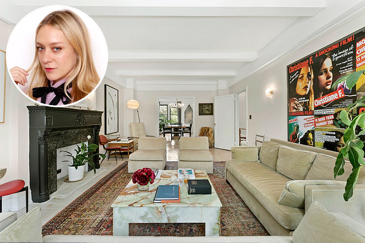 O exclusivo apartamento de Chloë Sevigny em Nova Iorque à venda por 2,6 milhões