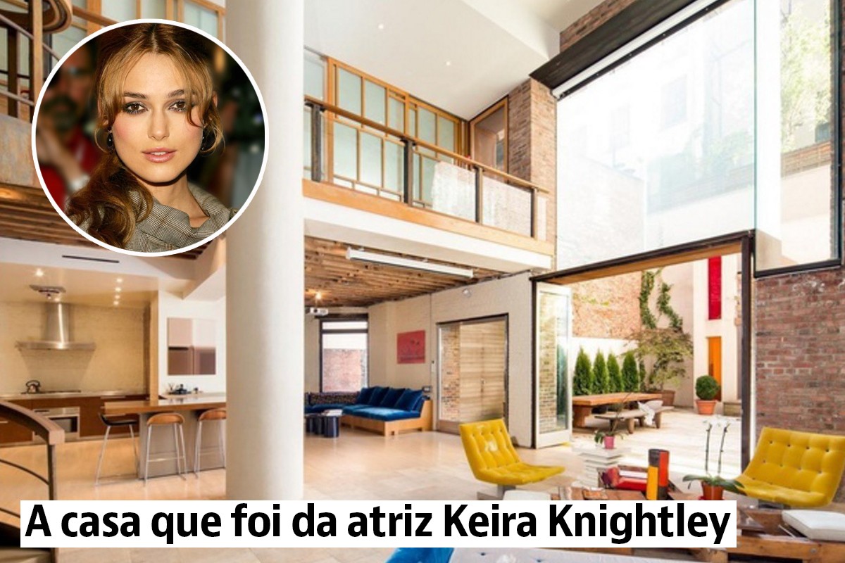 Uma antiga fábrica transformada em loft de design em Nova Iorque