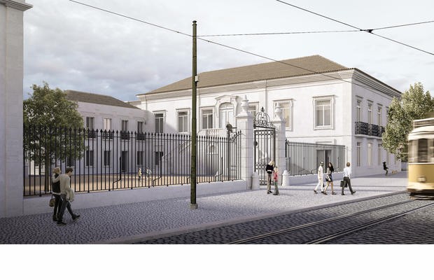 Antiga residência de D. João V convertida em condomínio de luxo no Restelo
