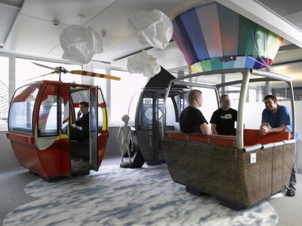 Sim, trabalhar nestes 10 escritórios deve ser muito divertido 