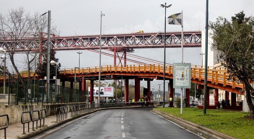 Lisboa: Viaduto em risco de colapso obriga a corte de circulação em Alcântara 