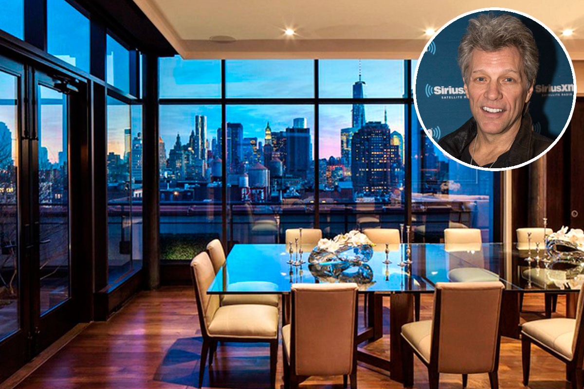 Penthouse de luxo que já foi de Jon Bon Jovi está à venda por 36 milhões
