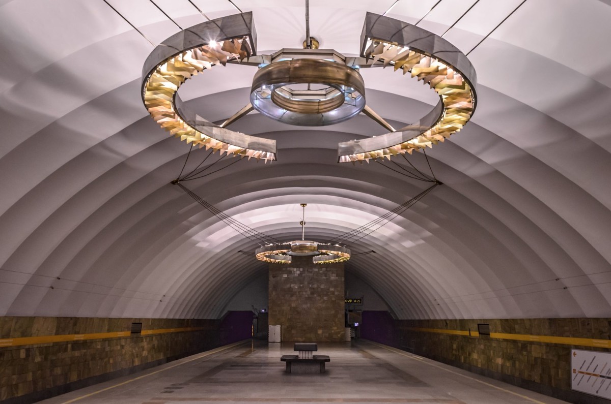 Estas são algumas das espetaculares estações de metro da Rússia