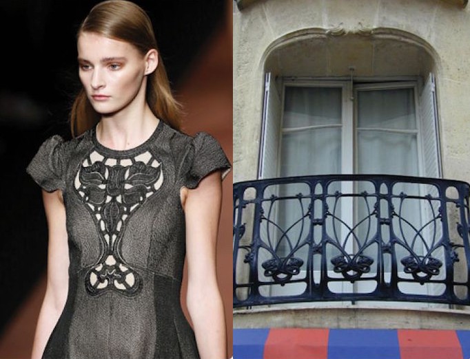 Guillaume Henry 2014 | Ventana Guimard 1911 em Paris architecture-fashion-1
