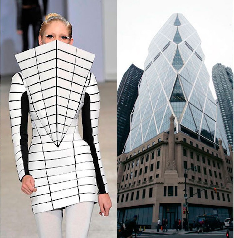 Gareth Pugh Spring 2009 | Norman Foster Hearst Building em Nova Iorque gareth-puth