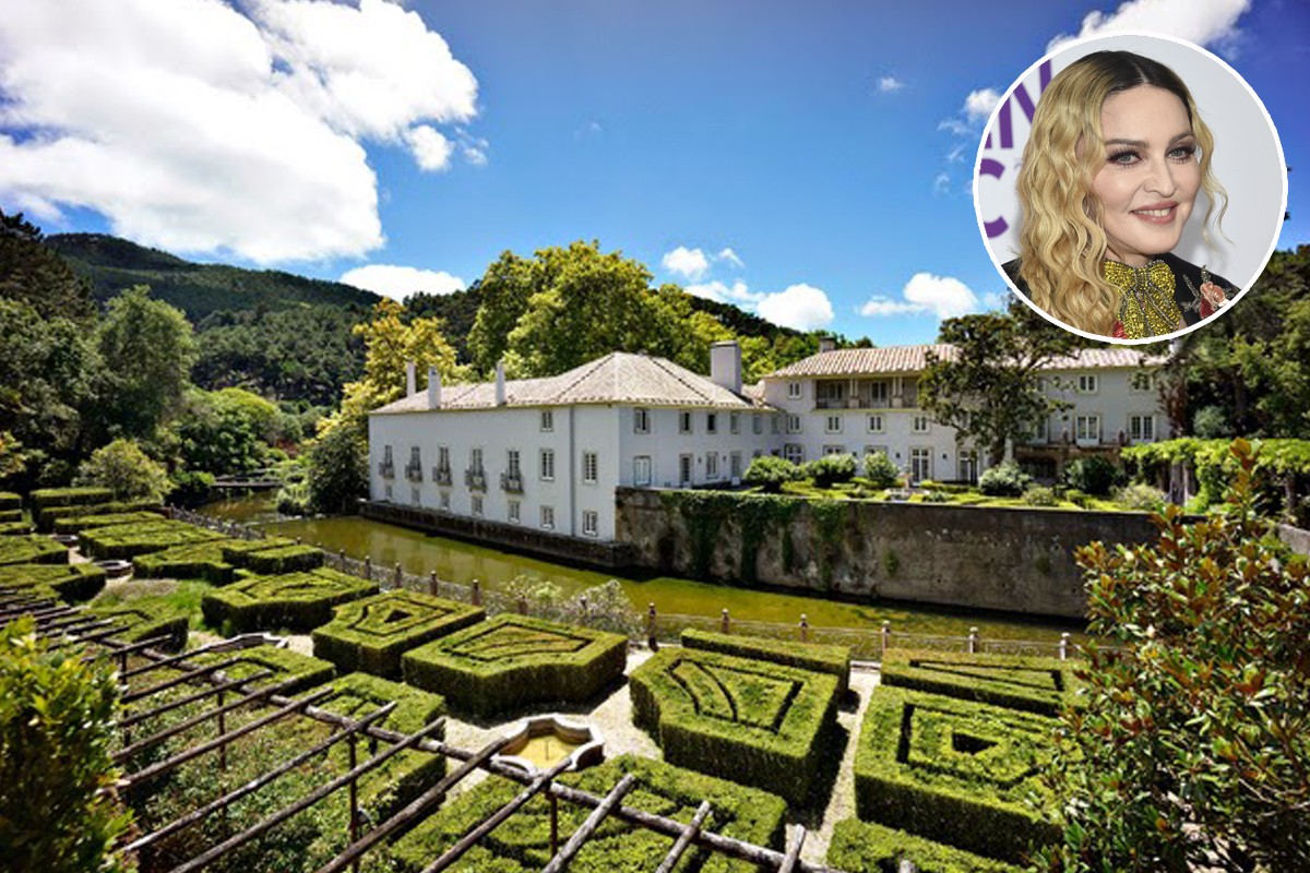 Madonna está à procura de casa em Portugal e visitou uma quinta de 18 milhões em Sintra