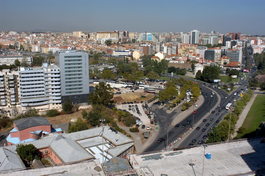 Praça de Espanha, o futuro grande pólo de escritórios de Lisboa