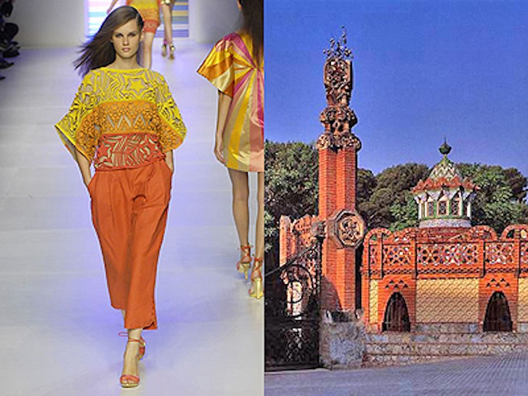 Pucci Spring 2008 | Parque Güell de Barcelona, de Antonio Gaudi pucci-3