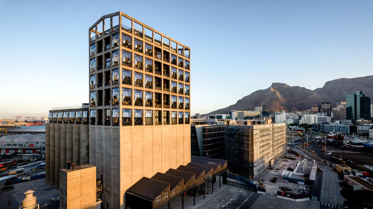 Um surpreendente hotel “escondido” num antigo silo na Cidade do Cabo 