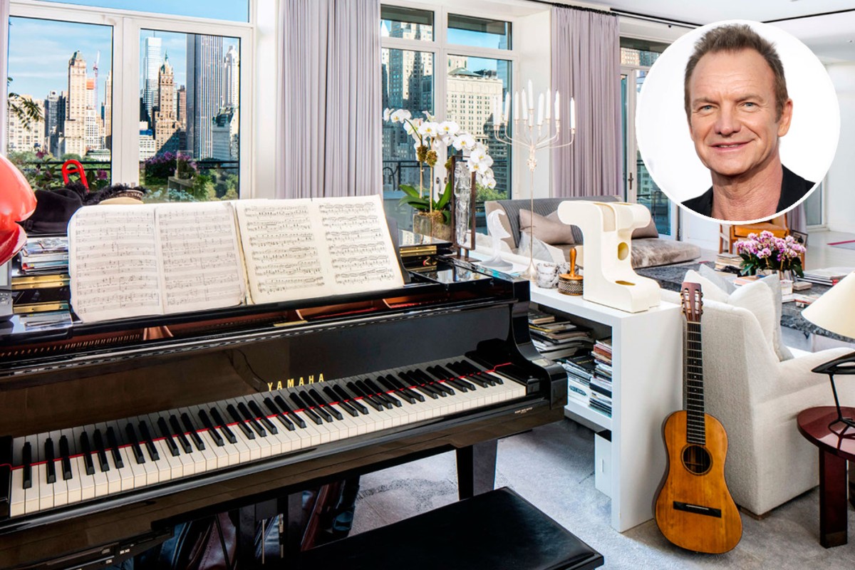 Sting vende a sua penthouse de Manhattan por 50 milhões de euros 