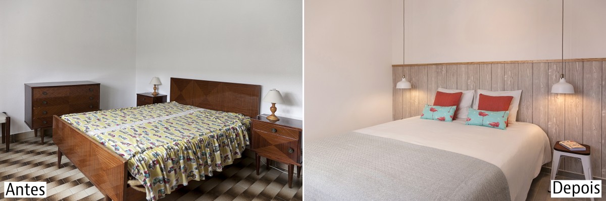 Antes e depois com Home Staging: dar mais cor ao verão na Praia da Consolação