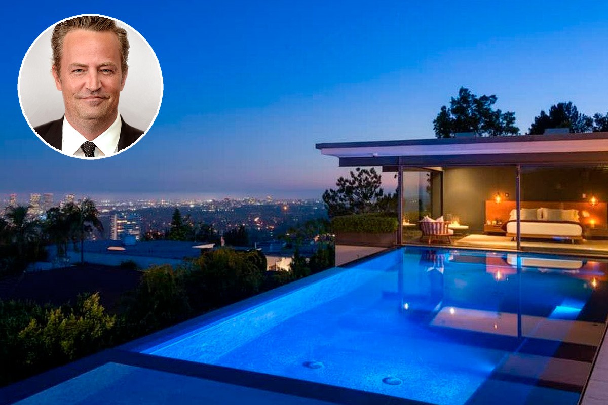 Matthew Perry vende a sua casa “Hi-tech” em Hollywood por 11,8 milhões