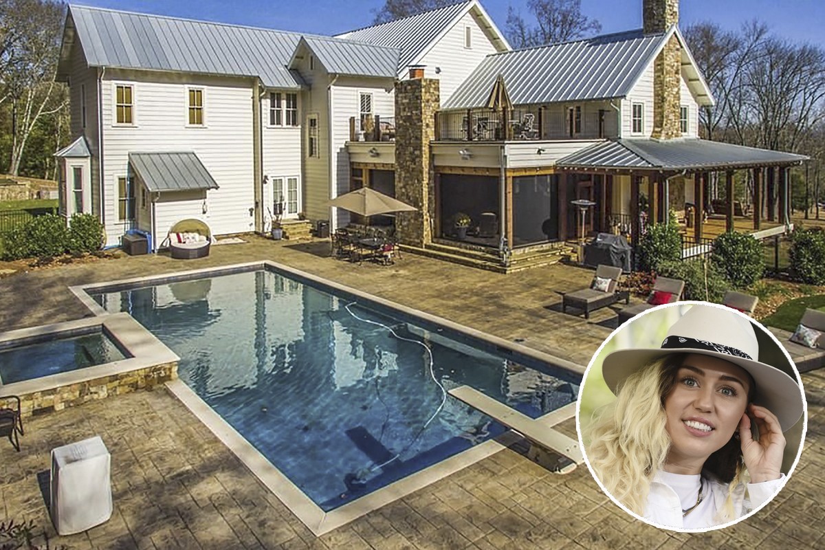 Miley Cyrus regressa a casa: comprou um rancho no Tennessee por 4,8 milhões 