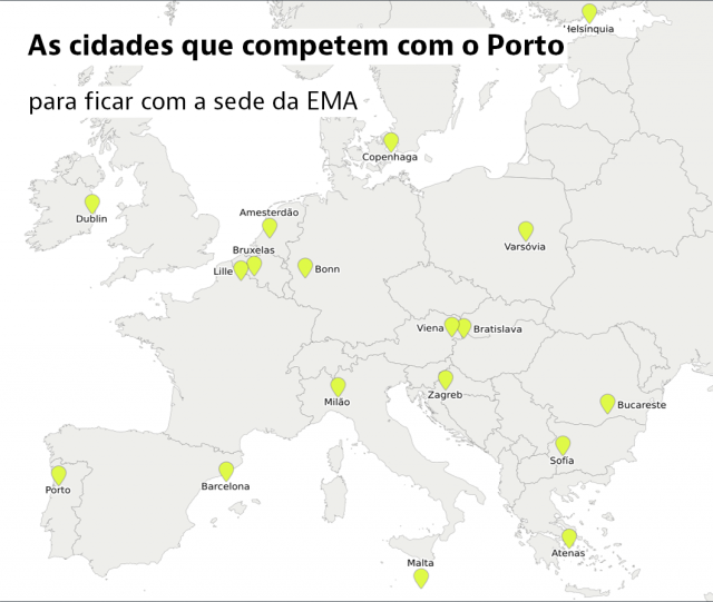 Agência Europeia do Medicamento no Porto teria impacto de 1,3 mil milhões na economia nacional 