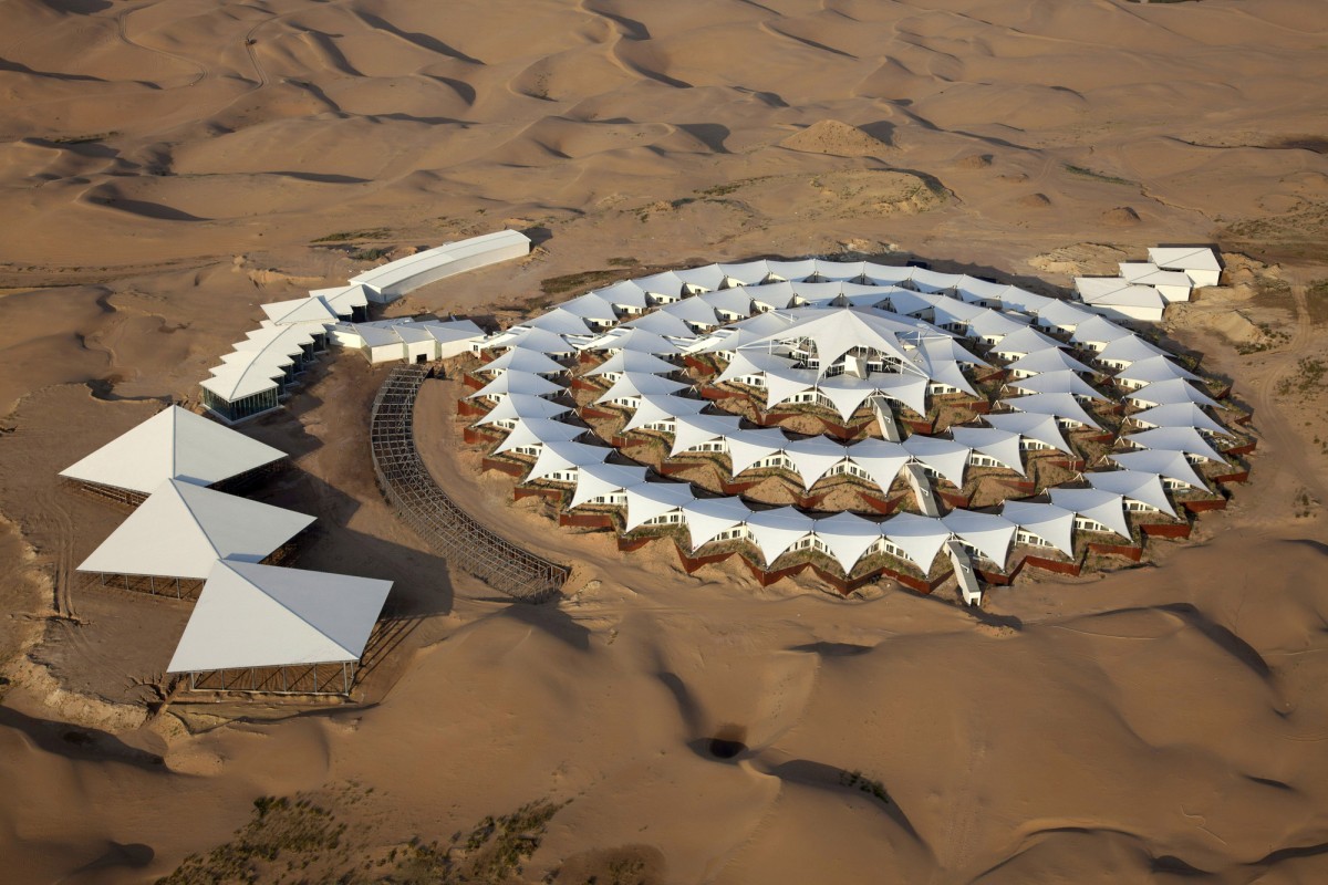 Xiangshawan Desert Lotus Hotel: um oásis de luxo na China às portas do Deserto de Gobi