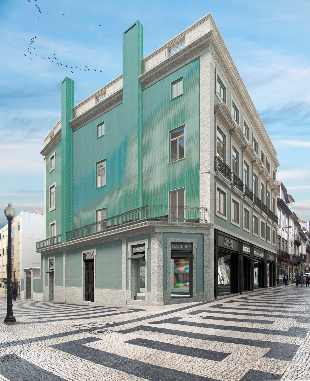 Palácio dos Príncipes no Porto convertido em edifício residencial de luxo
